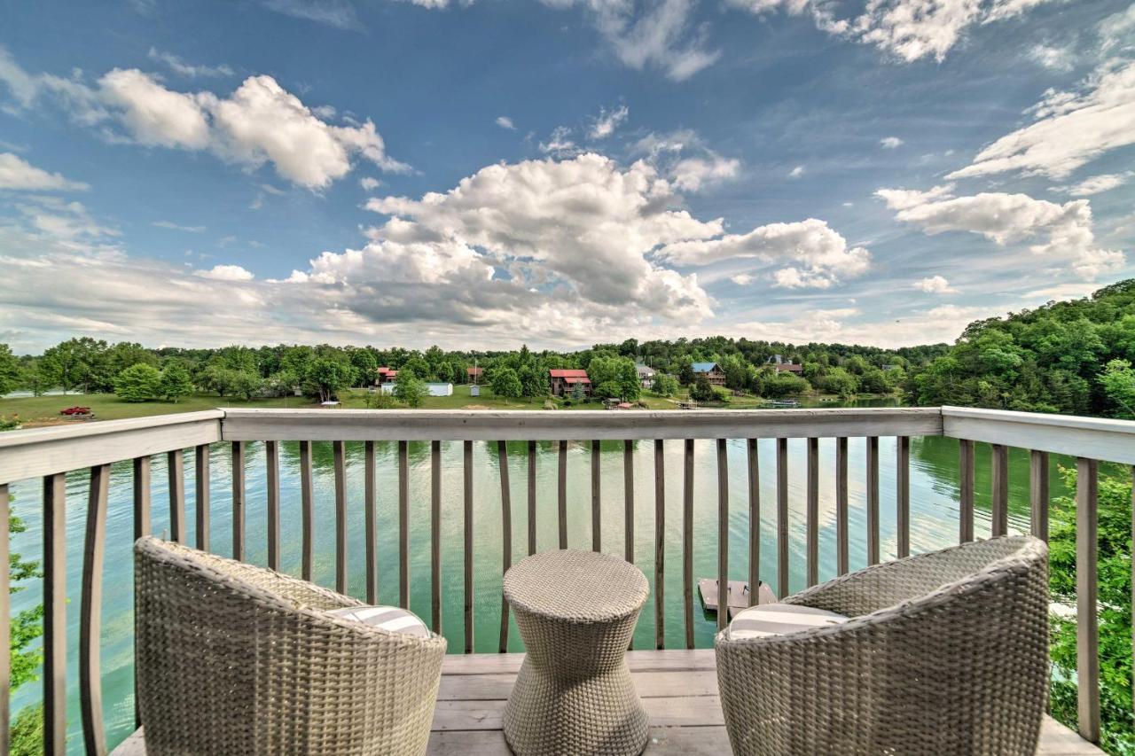 Sevierville Lake House With Deck And Foosball Table! Ngoại thất bức ảnh