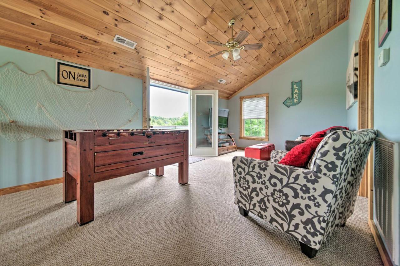 Sevierville Lake House With Deck And Foosball Table! Ngoại thất bức ảnh