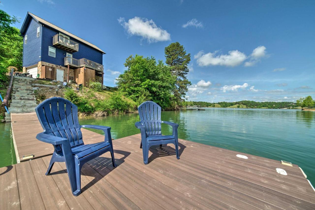 Sevierville Lake House With Deck And Foosball Table! Ngoại thất bức ảnh