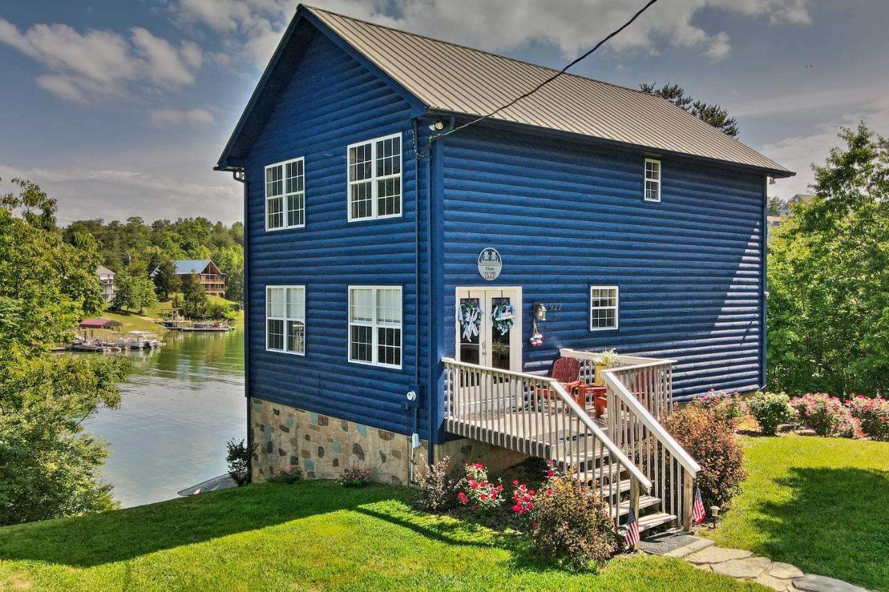 Sevierville Lake House With Deck And Foosball Table! Ngoại thất bức ảnh