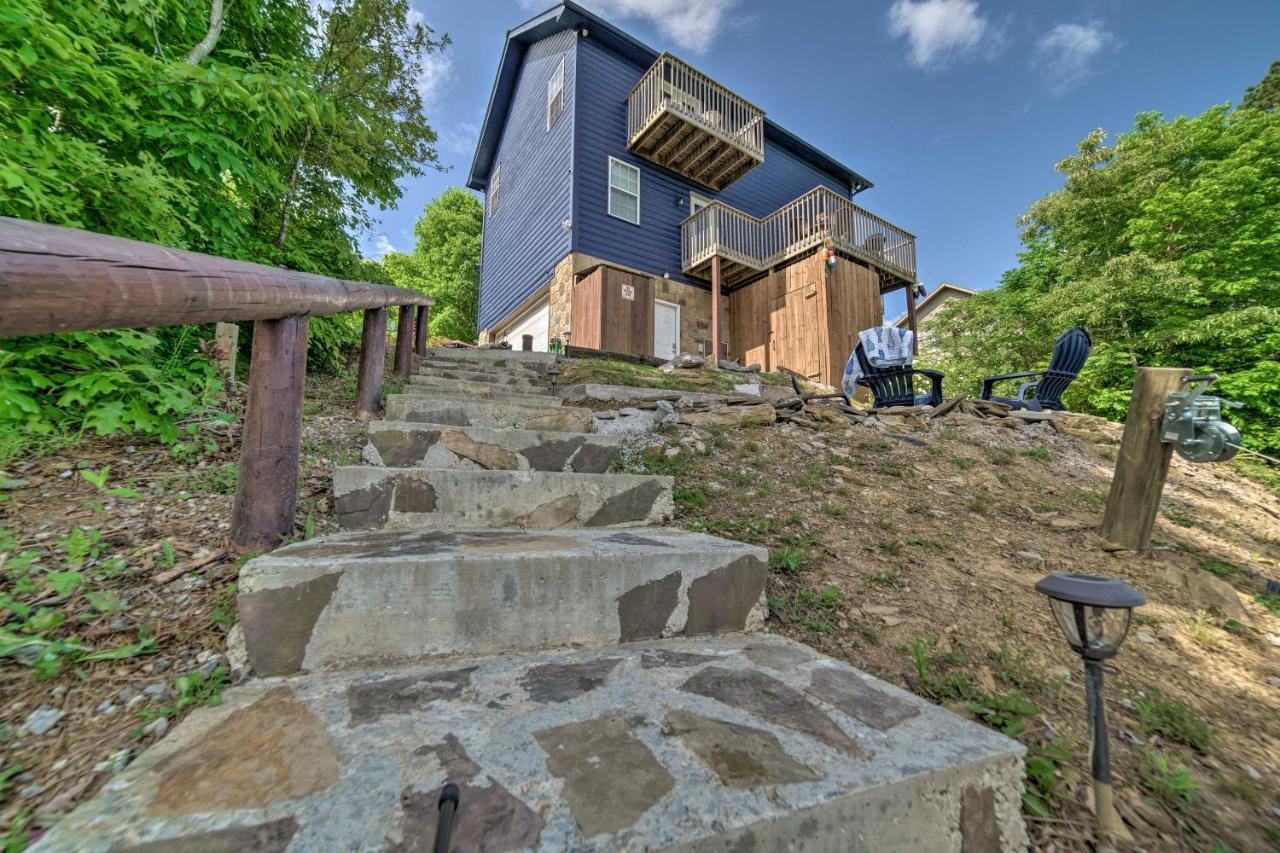 Sevierville Lake House With Deck And Foosball Table! Ngoại thất bức ảnh