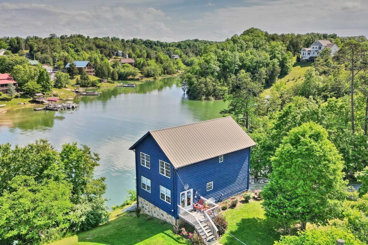 Sevierville Lake House With Deck And Foosball Table! Ngoại thất bức ảnh